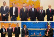 Правителството падна след групова среща в американското посолство Срещи на представители на ПП-ДБ, ДПС и Бойко Борисов с Кристофър Смит