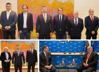 Срещи на представители на ПП-ДБ, ДПС и Бойко Борисов с Кристофър Смит