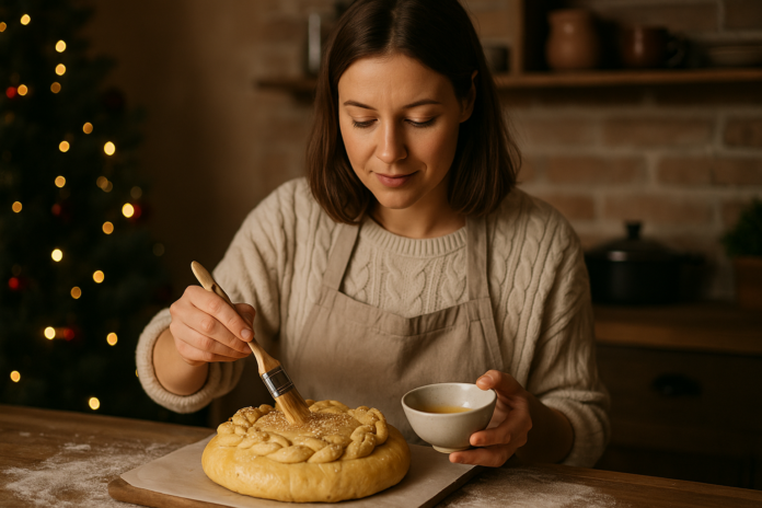Коледна сладка питка Коледна сладка питка