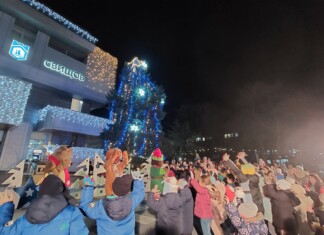 Коледните светлини в Свищов Коледните светлини в Свищов