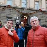 Лидерите на двата синдиката