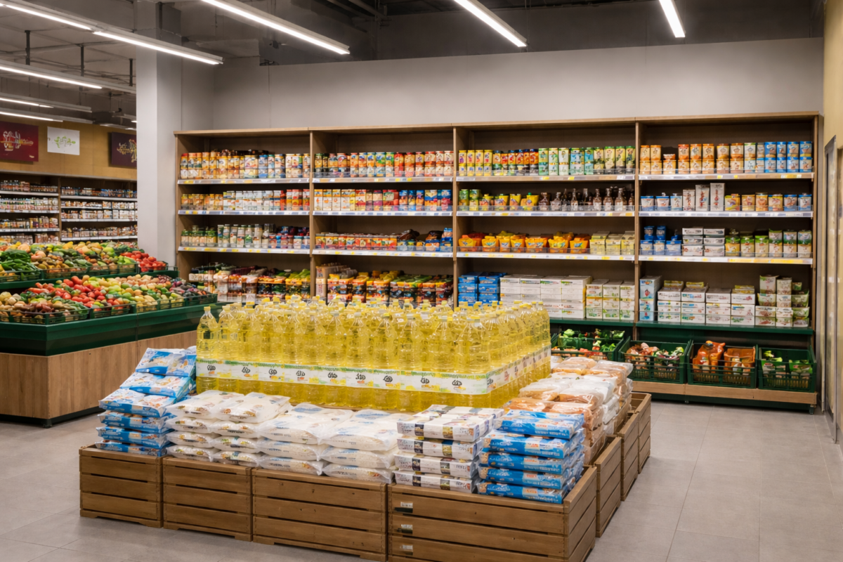 Държавната компания Магазин за хората създадена за продажба на основни