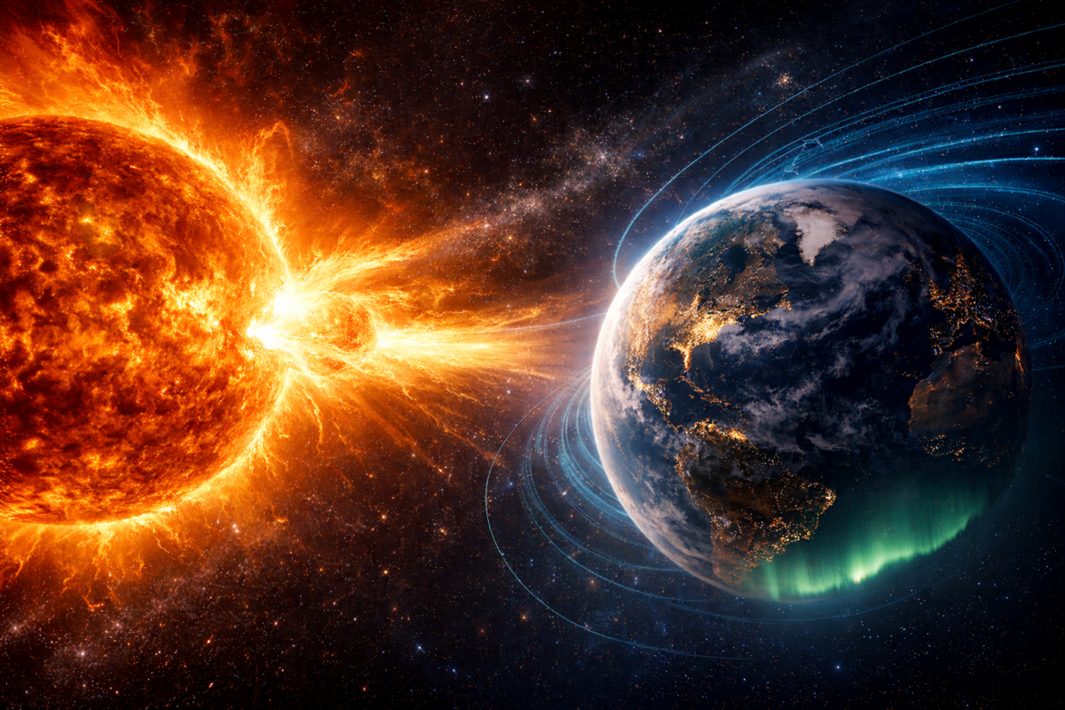 29 декември 2025 г UTC се очертава без геомагнитна буря