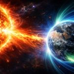 Магнитни бури на 1 януари 2026: Кр индексът се повишава в първите часове на годината – ето какво показват данните Магнитни бури