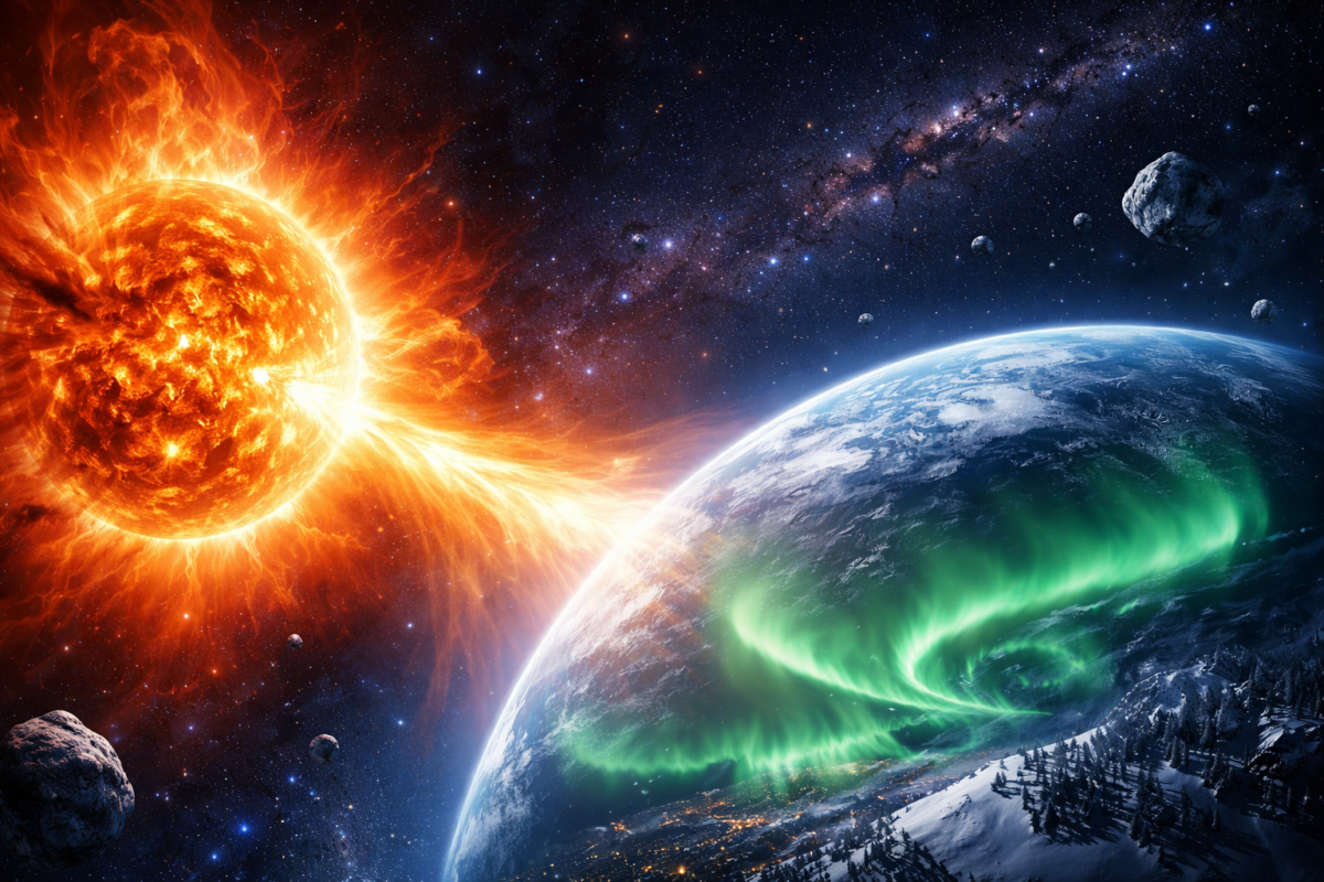 На 28 декември 2025 г UTC не се очаква геомагнитна