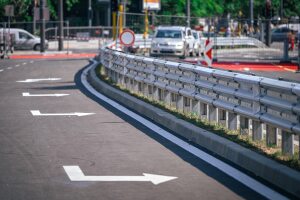 Нова пътна маркировка