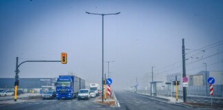 Новият участък от булевард "Рожен"