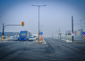 Новият участък от булевард "Рожен"
