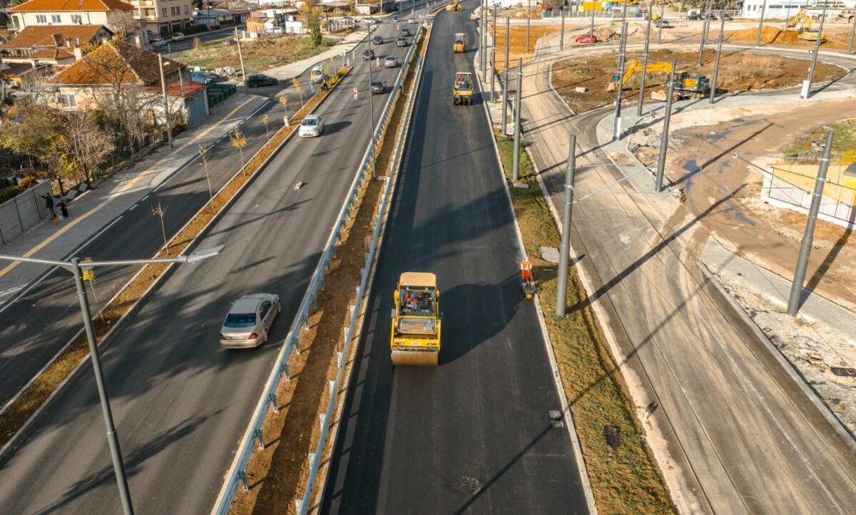 Нов участък от бул Рожен официално се пуска днес в