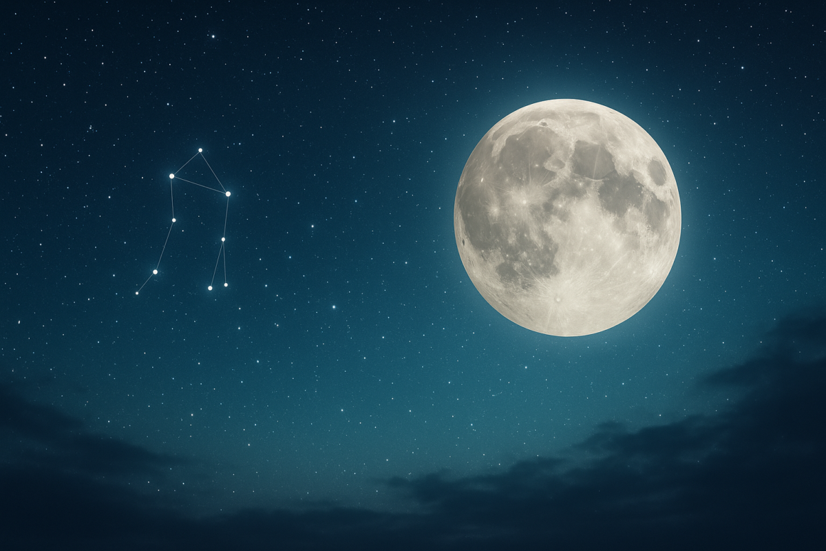 На 5 декември 2025 та в 01 14 ч българско време небето