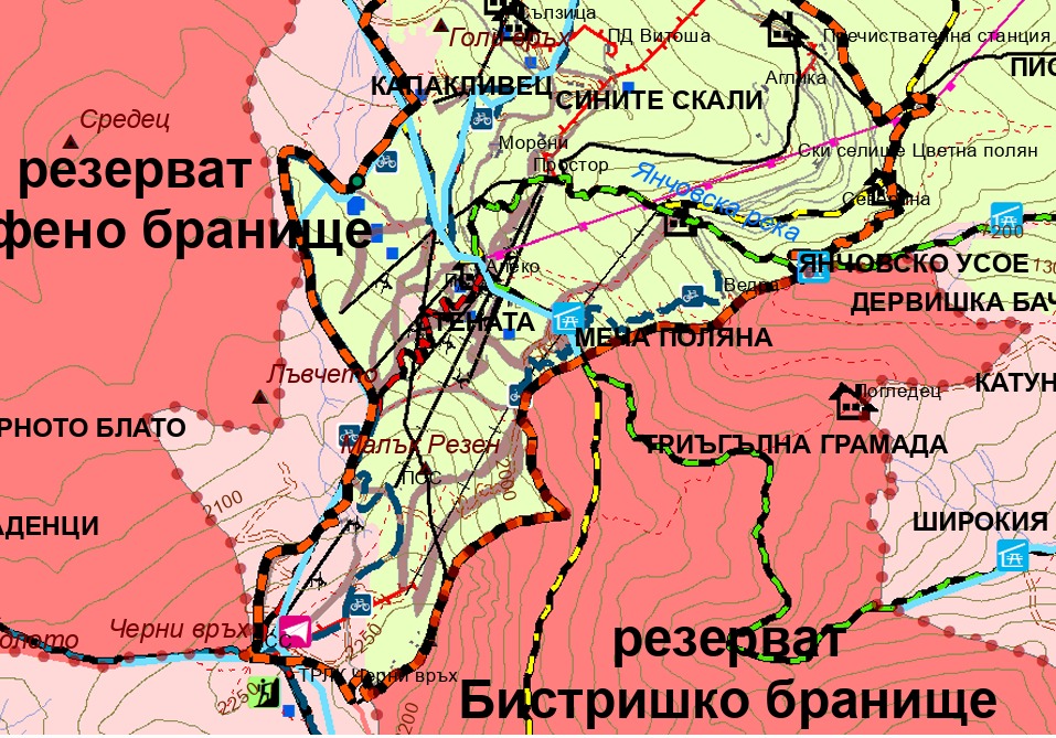 Дирекцията на Природен парк Витоша предлага създаване на нова ски