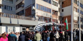 Протест в Несебър