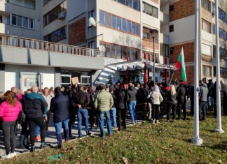 Протест в Несебър