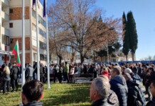 Протест в Несебър