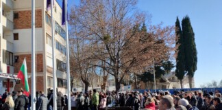 Протест в Несебър