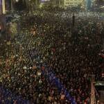 Хиляди граждани се събраха на протести в София и в други големи градове на страната Протест в София