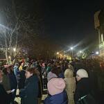 Граждани на протест пред bTV въпреки позицията на медията за Цънцарова и Йочев Протестът пред bTV