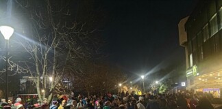 Протестът пред bTV