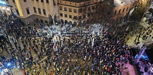 Протестиращи в София