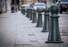 Ремонтиран тротоар в София