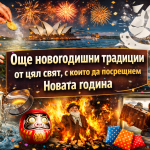 Още необичайни новогодишни традиции от света – от хвърляне на монета в река до бягане с празен куфар за късмет, пътешествия и ново начало.