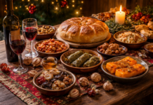 Трапезата на Бъдни вечер