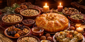 Трапезата на Бъдни вечер