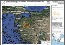 Земетресение с магнитуд 5.0 в Турция – данни от българските сеизмолози Земетресение