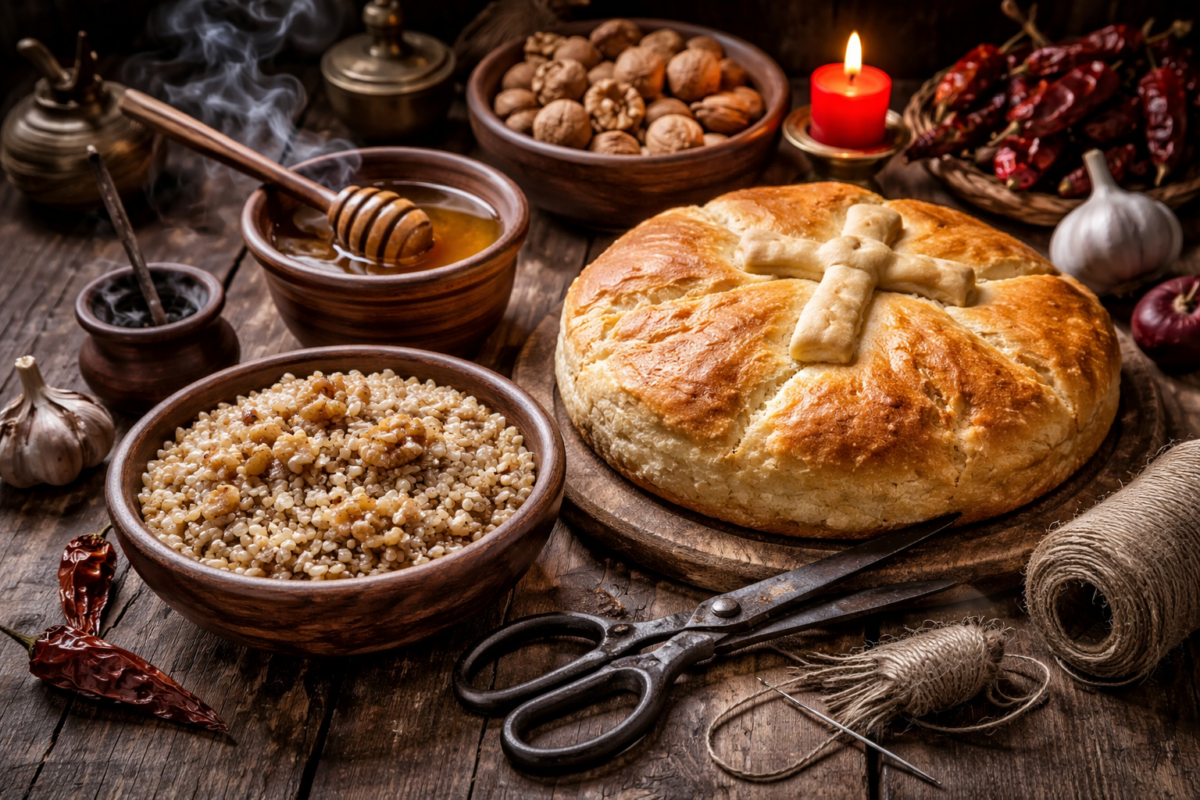 На отбелязван на 17 януари българската народна традиция налага редица