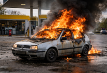 Дете пострада при пожар в автомобил във Варненско