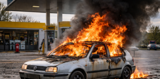 Дете пострада при пожар в автомобил във Варненско