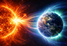 Магнитни бури на 7 януари 2026: Ще се повиши ли Кр индексът в сряда и очаква ли ни слънчева активност? Магнитни бури