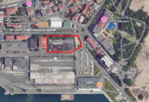 Мястото, предвидено за паркинга