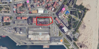 Мястото, предвидено за паркинга