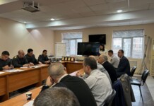 Награждаване. Снимка: ОДМВР-Бургас