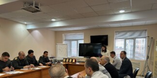 Награждаване. Снимка: ОДМВР-Бургас