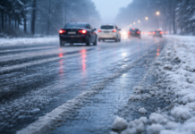 Поледици на пътя