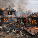 Пожар в Руенско