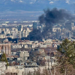 От последните минути! Огромен пожар в София! Пожарът в София