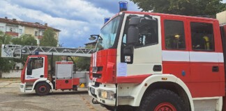 Пожарен автомобил от Ловеч