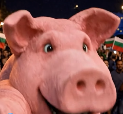 Скулптурата на прасето която стана символ на най големите протести