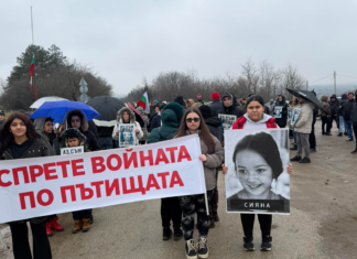 Протестът край село Телиш