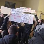 Протестът на учениците