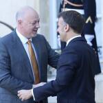 Желязков вече е в Париж за среща на Коалицията на желаещите Росен Желязков и Еманюел Макрон