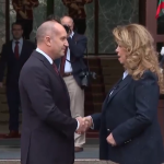 Румен Радев и Илияна Йотова