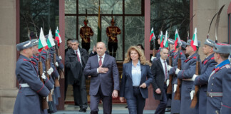 Румен Радев и Илияна Йотова