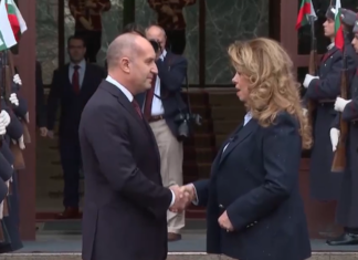 Румен Радев и Илияна Йотова