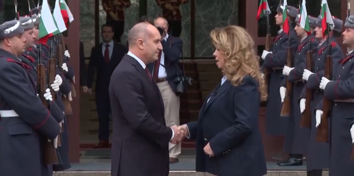 Румен Радев и Илияна Йотова Румен Радев и Илияна Йотова