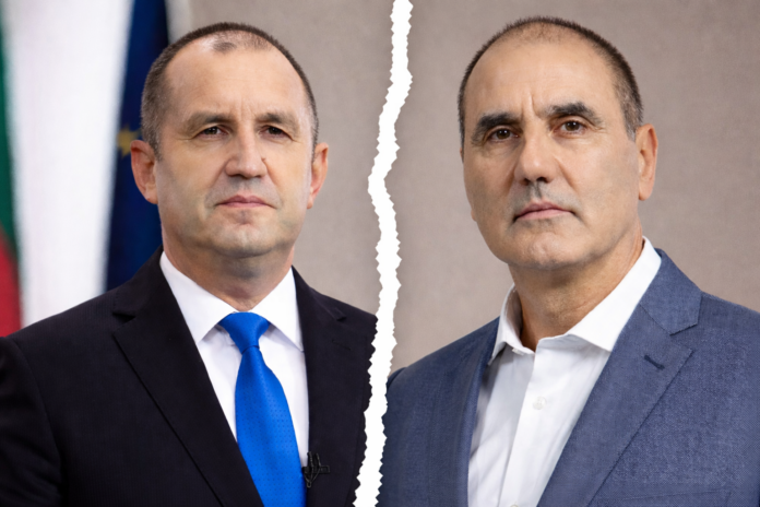 Румен Радев и Цветан Цветанов