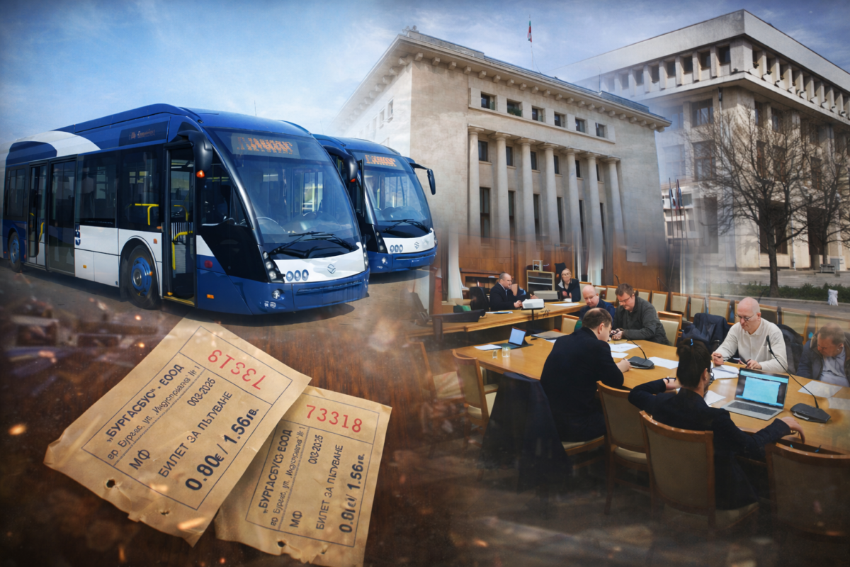 Казус с цената на билета в Бургас Снимка Искра бг
Скандалът